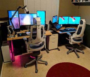 Couple gaming chair