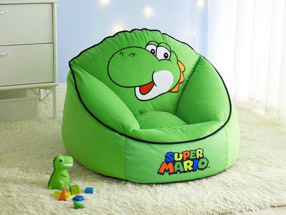 Nintendo Super Mario Green Yoshi Bean Bag Chair Review
