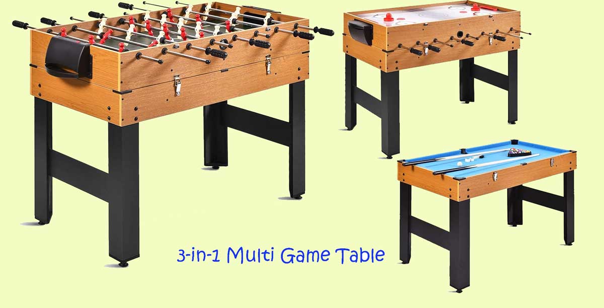 Best 3-In-1 Game Table
